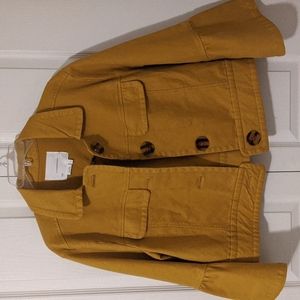 Anthropologie Mustard Jacket